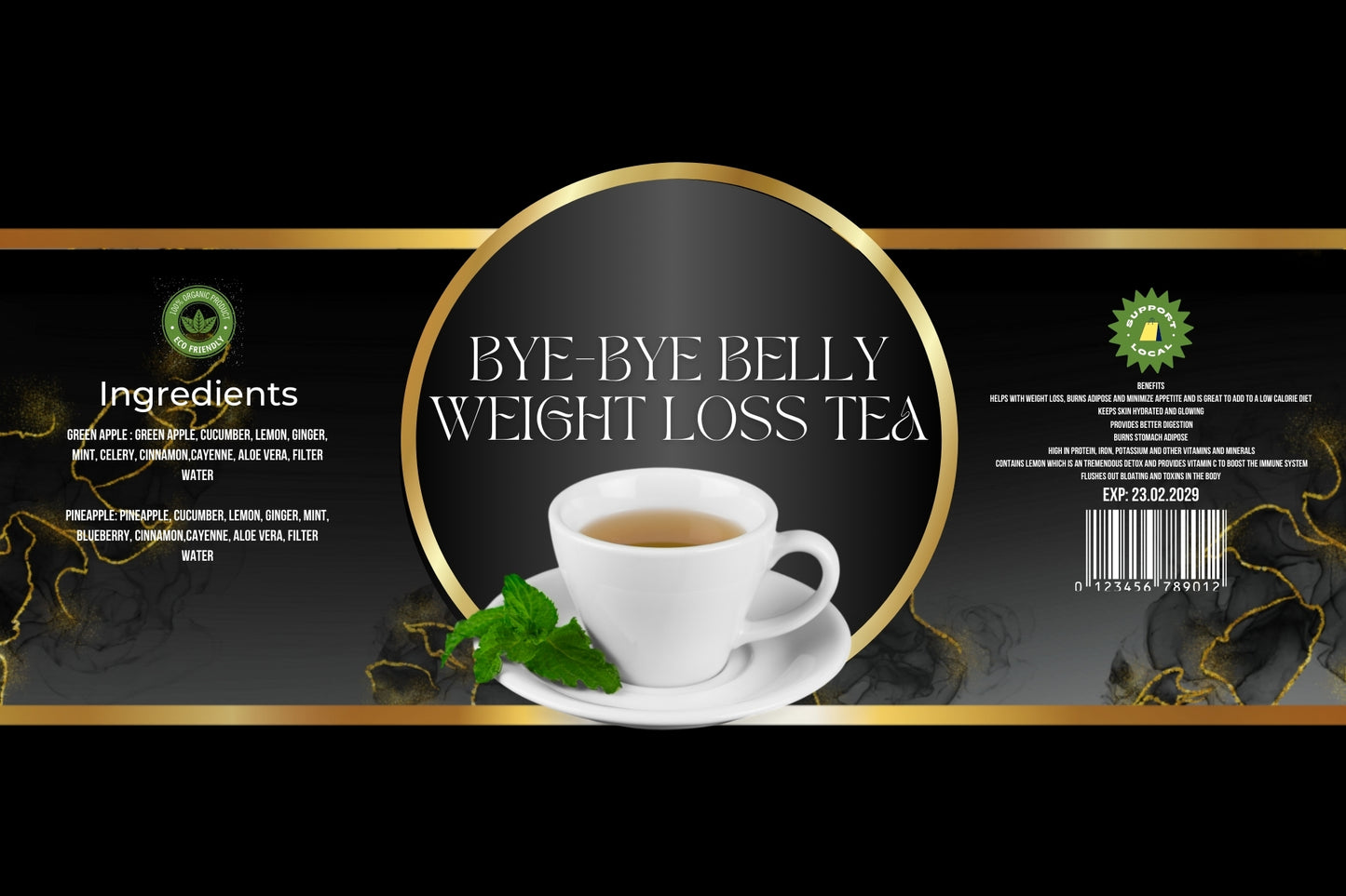 BYE-BYE BELLY WEIGHT LOSS TEA